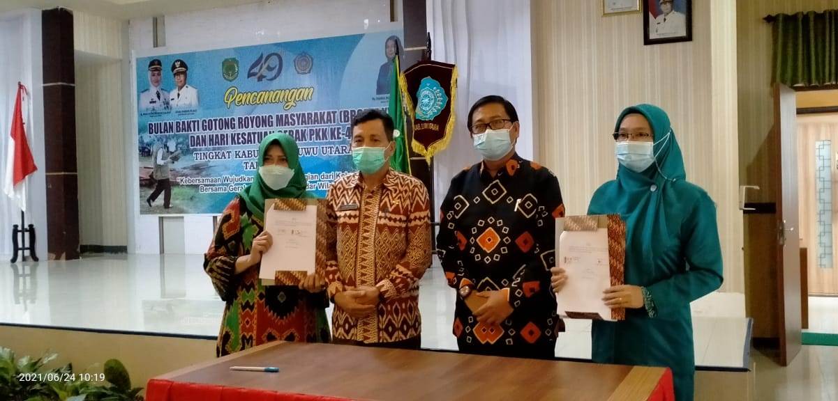 Hari Kesatuan Gerak PKK ke 49 dan Rakerda PKK Tahun 2021